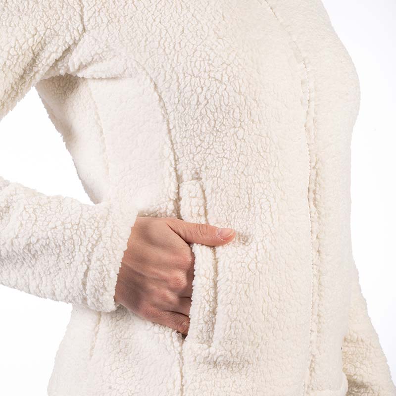 Giacca in pile da donna in stile pelliccetta HKM  - 3437