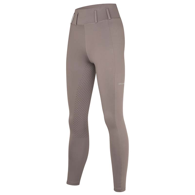 Leggings estivi Equitazione Donna Full Grip Kingsland LEA - con passanti cintura - 9388