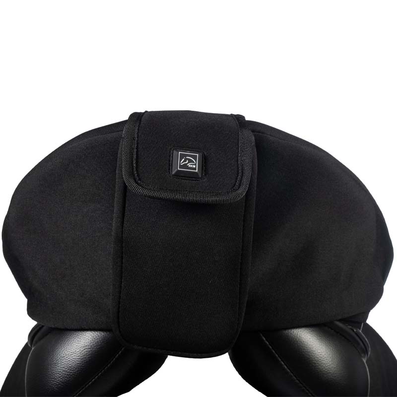 Copriseggio Riscaldante HKM per sella inglese (con batteria) - 3677