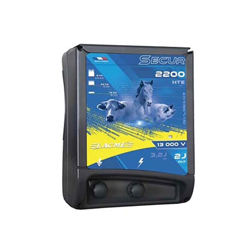 Elettrificatore lacme secur 2200 hte a corrente 220 v 2 joule
