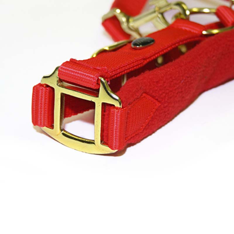 Cavezza in Nylon con riporti in Pile - 0312