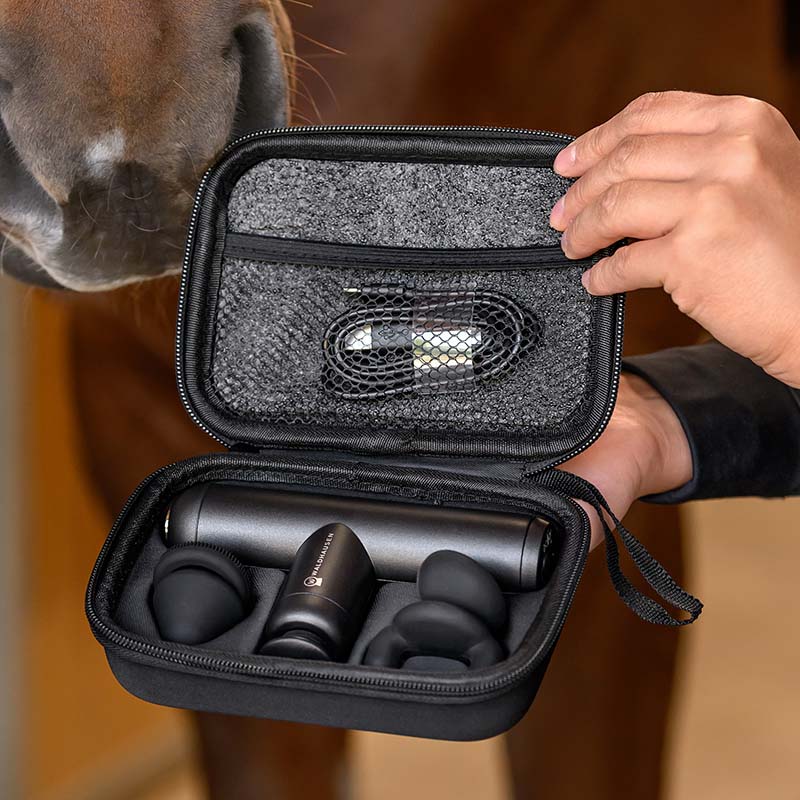 Pistola Massaggiante Pocket per Cavalli con accessori W-Health+Care - 1913