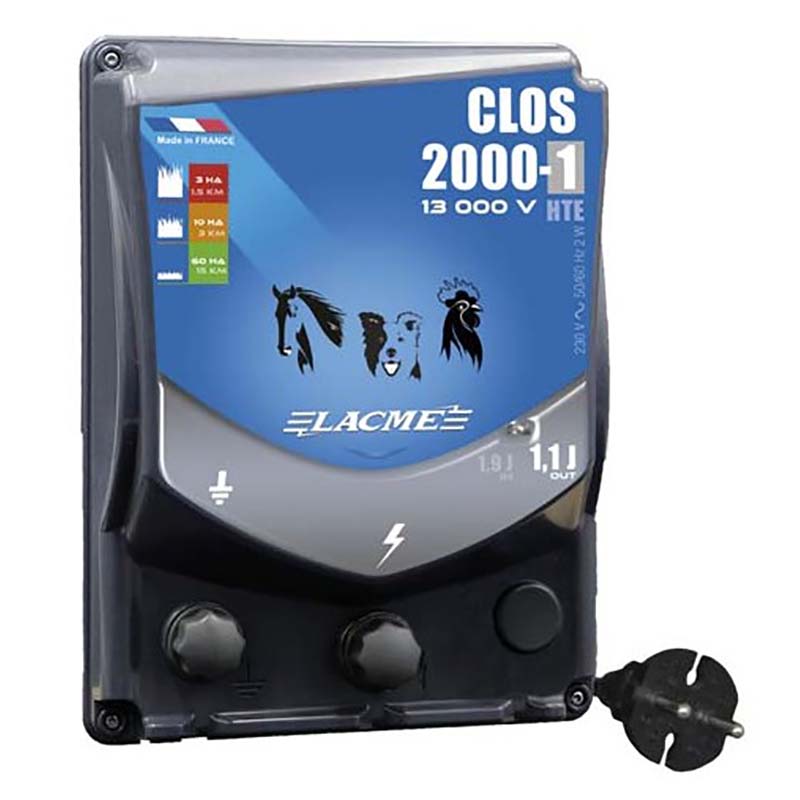 Elettrificatore lacme clos 2000-1 a corrente 220v 1.1 joule