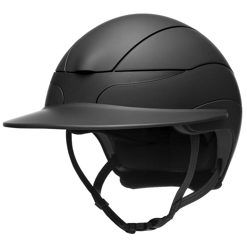 Casco equitazione Equiline Xanto Matt con visiera larga - 3365