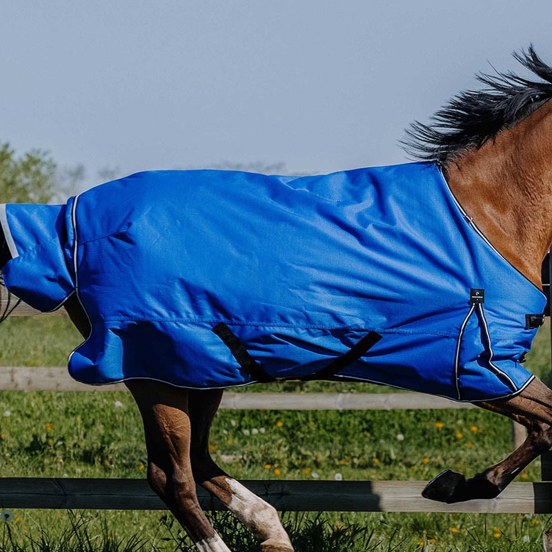 Coperta paddock cavalli Equitheme 1200D, senza imbottitura 