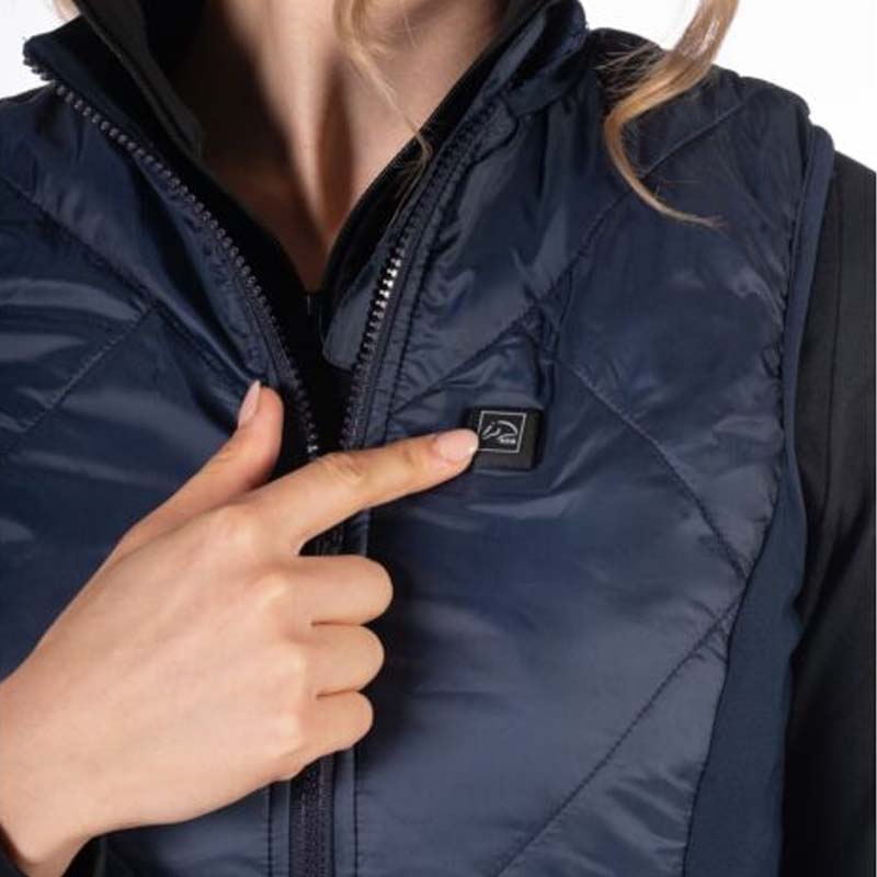 Gilet Riscaldante Donna Slimline HKM con imbottitura termica - 3418