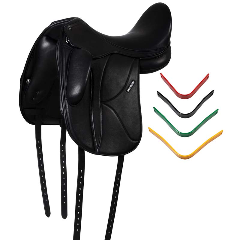 Sella da dressage supreme richmond con archetto intercambiabile - 2791