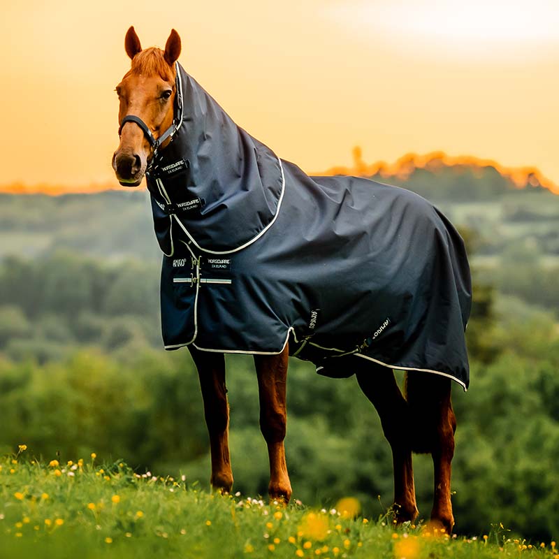 Coperta da paddock pony Amigo Ripstop 900D Plus 0g, senza imbottitura - con collo staccabile - 0481