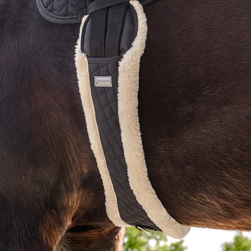 Sottopancia inglese lungo con Agnellino sintetico Waldhausen - 2861