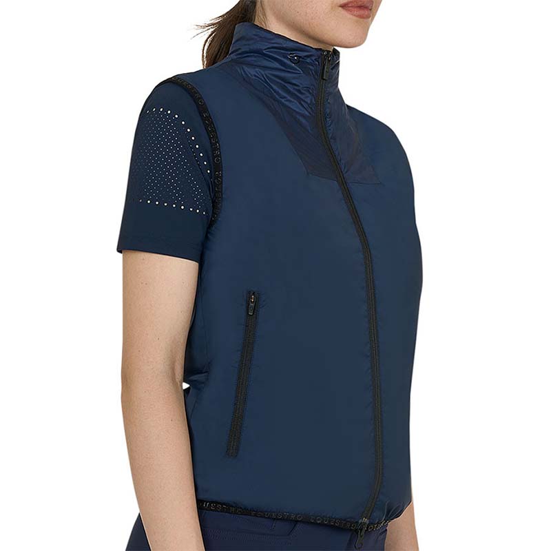 Gilet Impermeabile salva-spazio da donna Equestro Foldable - 9478