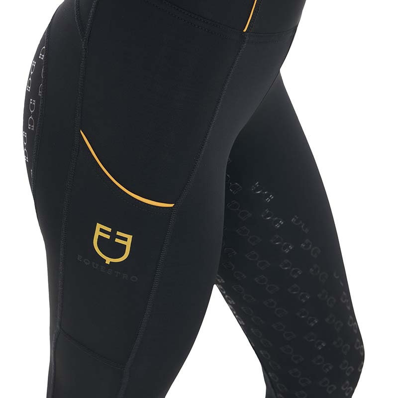 Leggings Invernali Full-Grip Equestro da donna con fodera in Pile  - 9784