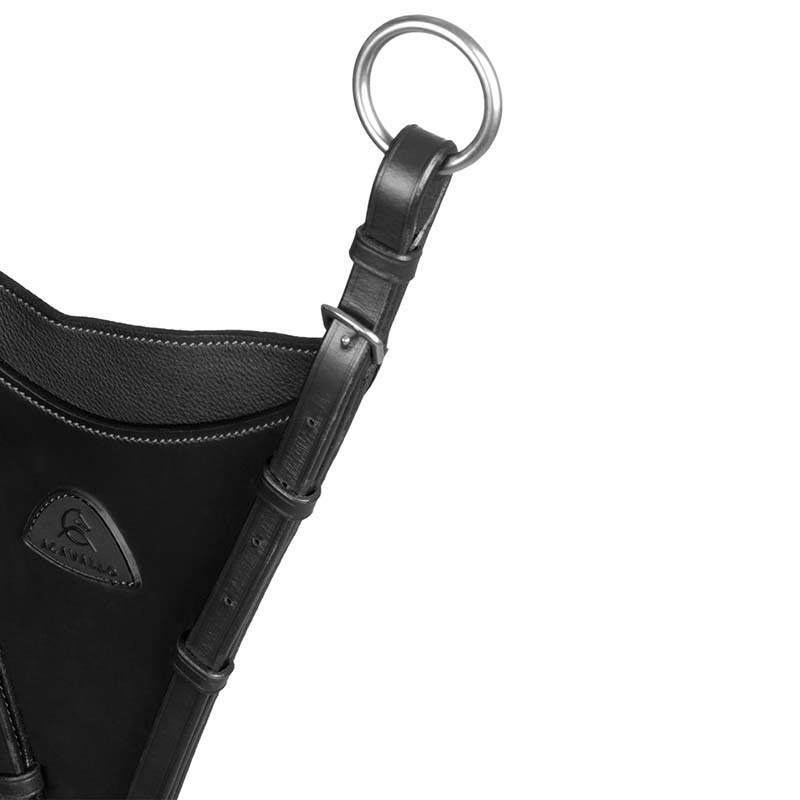 Forchetta per Martingala a ventaglio Acavallo in vera pelle - 2635