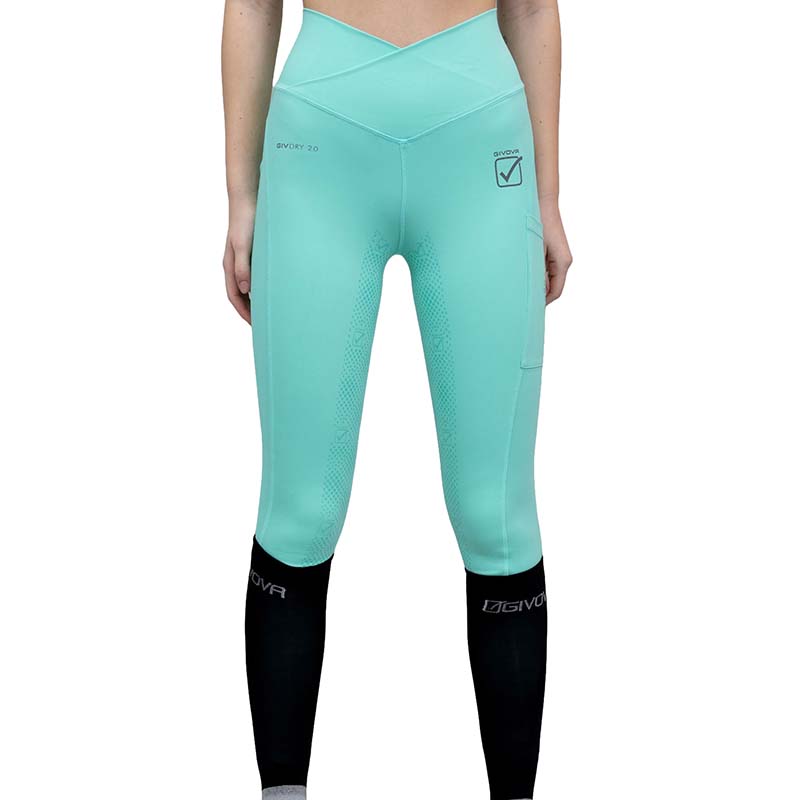 Leggings equitazione donna givova eco horse full grip - 3414