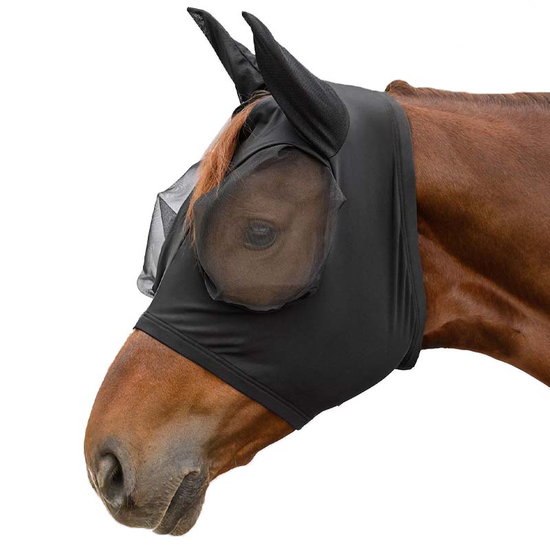 Maschera antimosche con copriorecchie puck flex