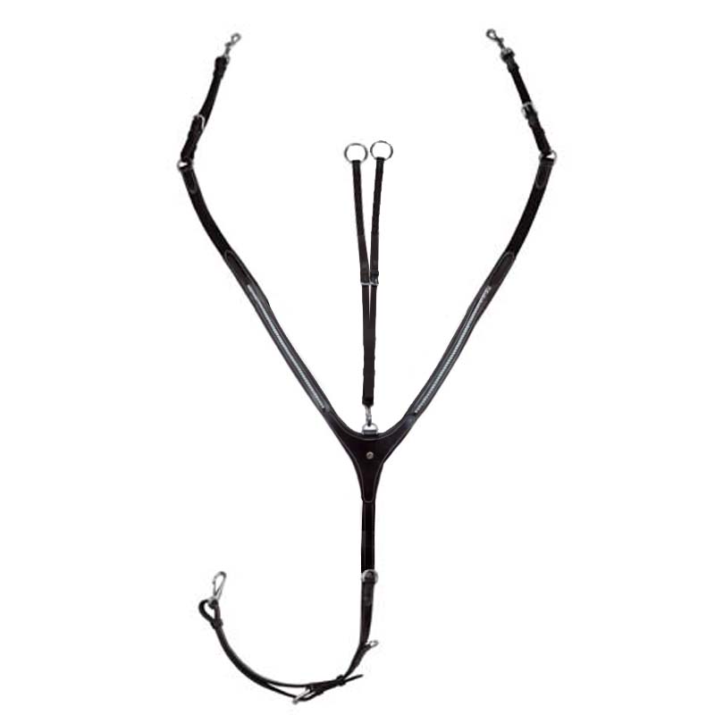 Pettorale inglese pariani con clincher nichelato