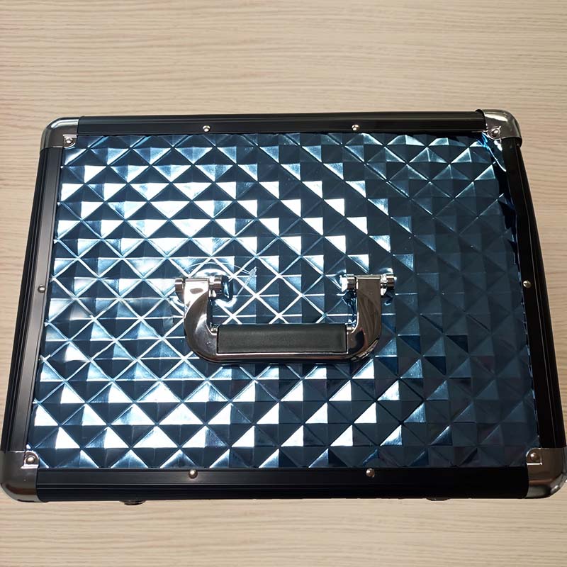 B-CHOICE | Bauletto Winner Diamond Grooming effetto lucido (AZZURRO) - B0218