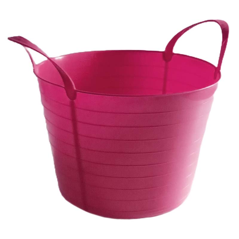 Secchio alto 14 lt in plastica flessibile con maniglie - 6316