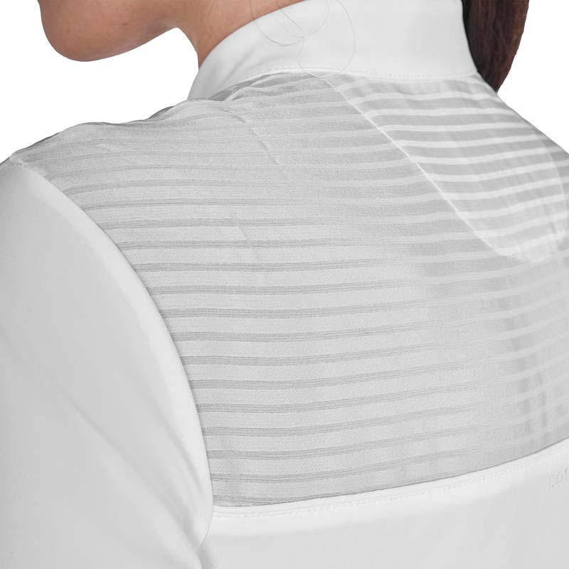 Polo da Concorso Donna Equestro effetto Seta con Strass - 9067