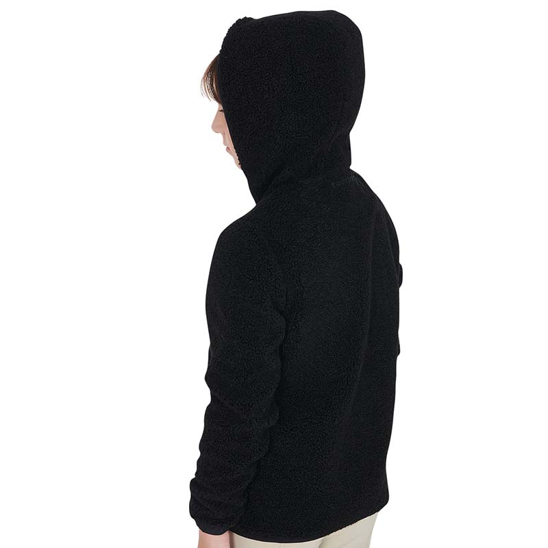 Giacca Equestro junior Teddy in morbido peluche con cappuccio - 9730