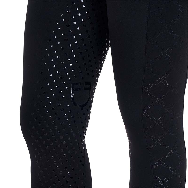 Leggings estivi Equestro da Donna Full grip - inserto traforato sulla gamba - 9787