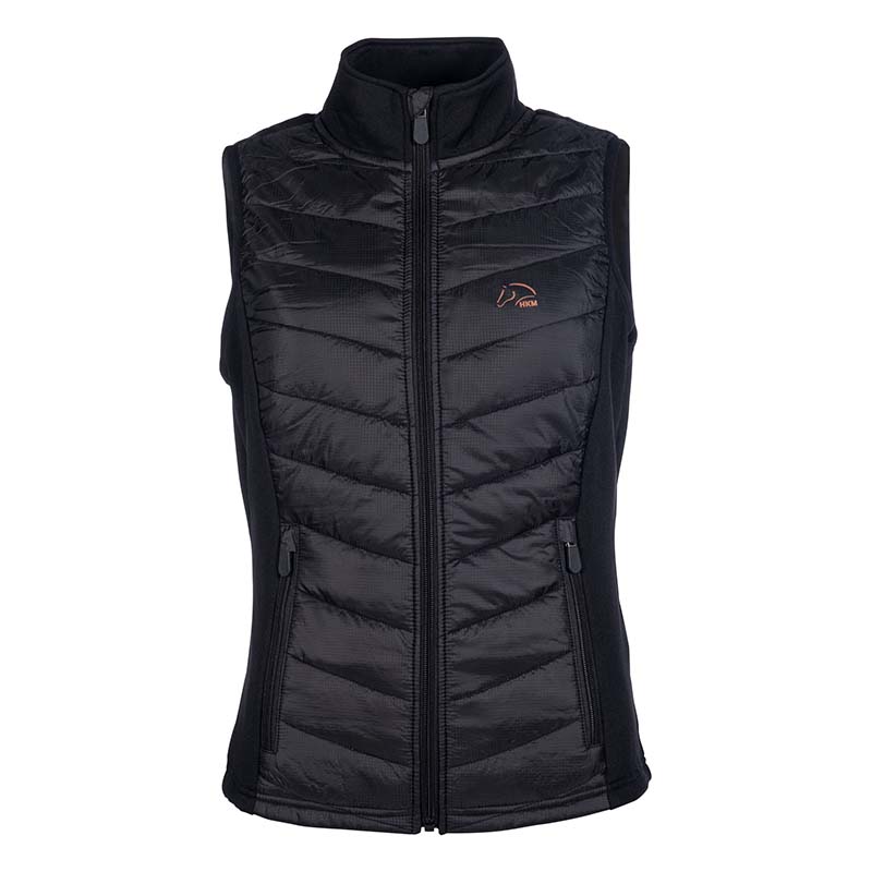 Gilet per equitazione in nylon con imbottitura leggera da donna - 2142