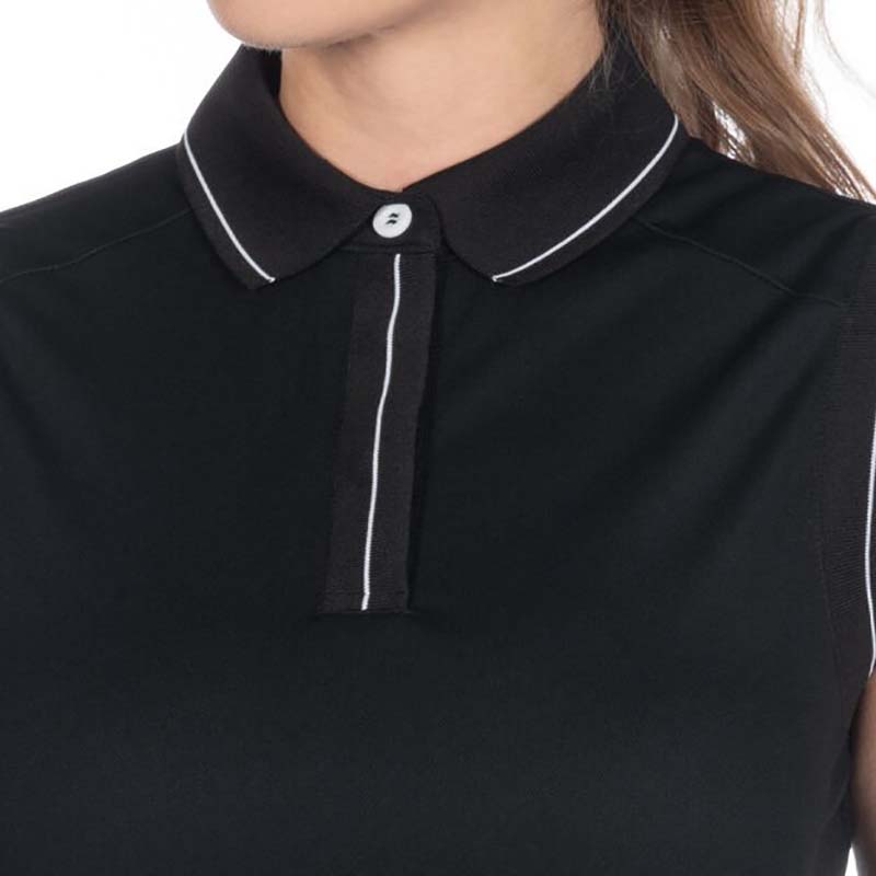 Polo equitazione hkm donna senza maniche modello catherine - 3490
