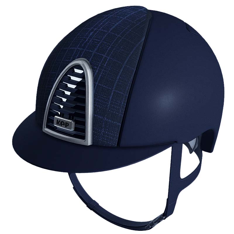 Casco KEP ITALIA Cromo 2.0 Textile - frontale Glitter Galassia - 3328