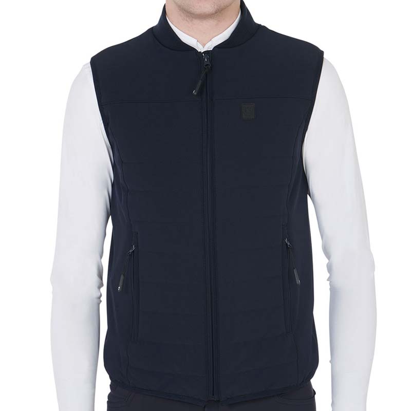Gilet smanicato equestro da uomo modello flam