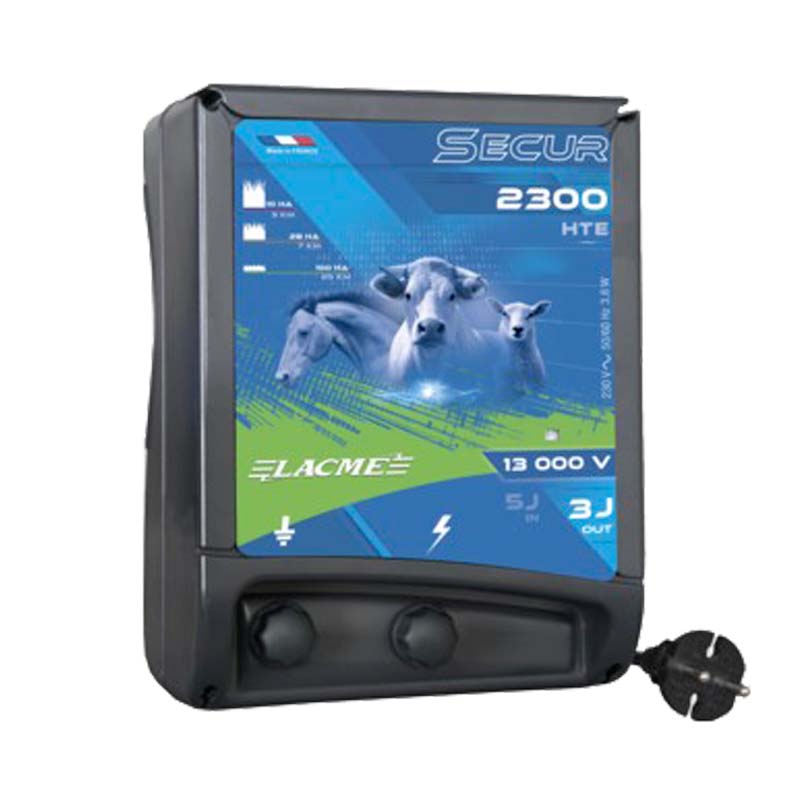 Elettrificatore lacme secur 2300 hte a corrente 220 v 3 joule 