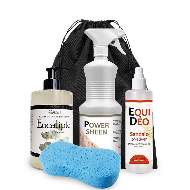 Kit Clean & Beauty – Pulizia e Bellezza del Cavallo Arcafarm 