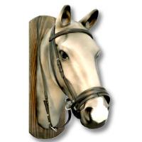 BRIGLIA BITLESS BRIDLE IN CUOIO