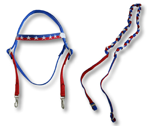 Briglia lakota da barrel mod u.s.a. in nylon - 4430