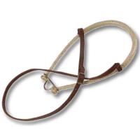 NOSEBAND IN CUOIO CON RAWHIDE