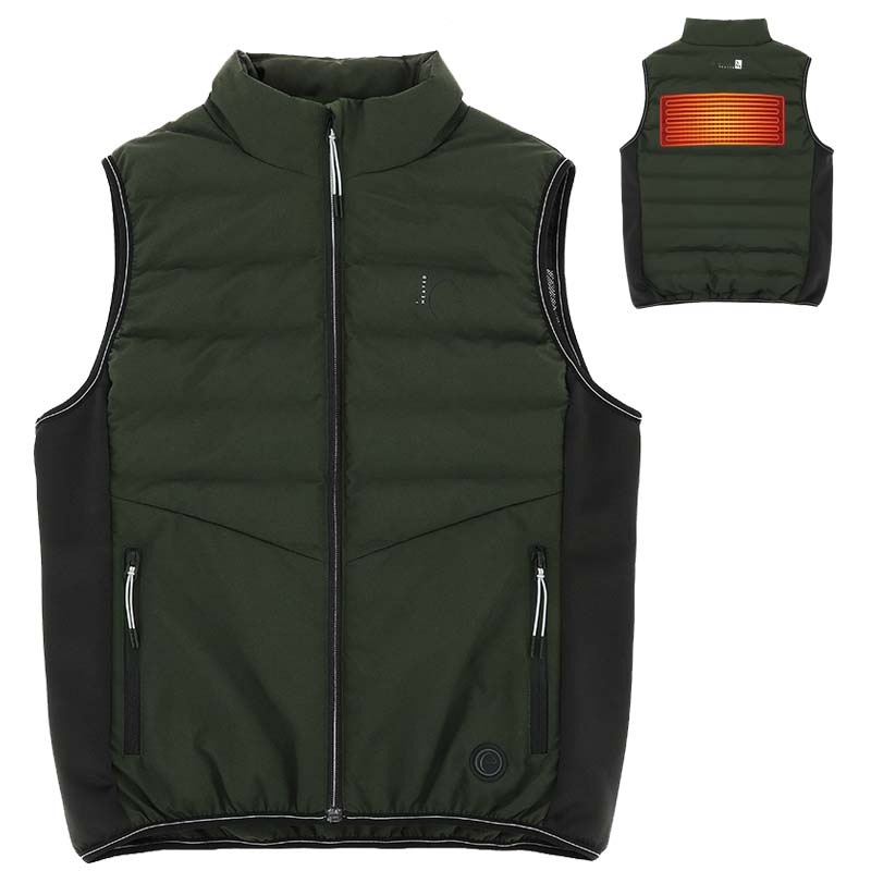 Gilet riscaldato unisex equithème mod. sasha con temperatura regolabile