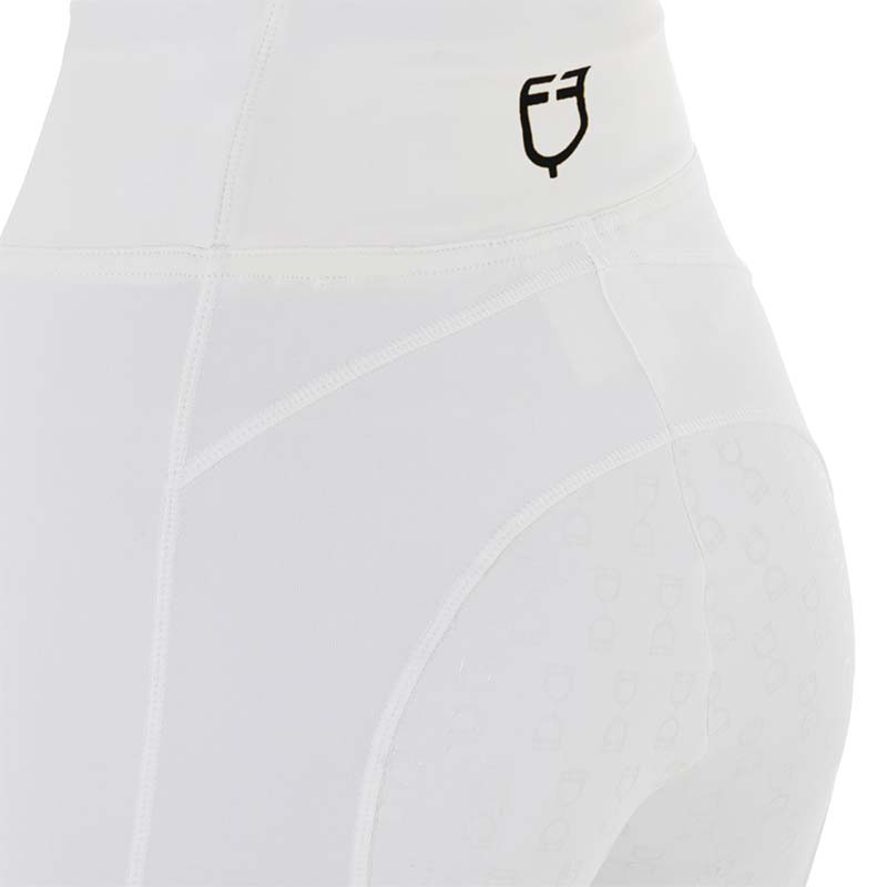 Leggings equitazione donna leggeri Equestro slim fit Full grip a vita alta - 3478