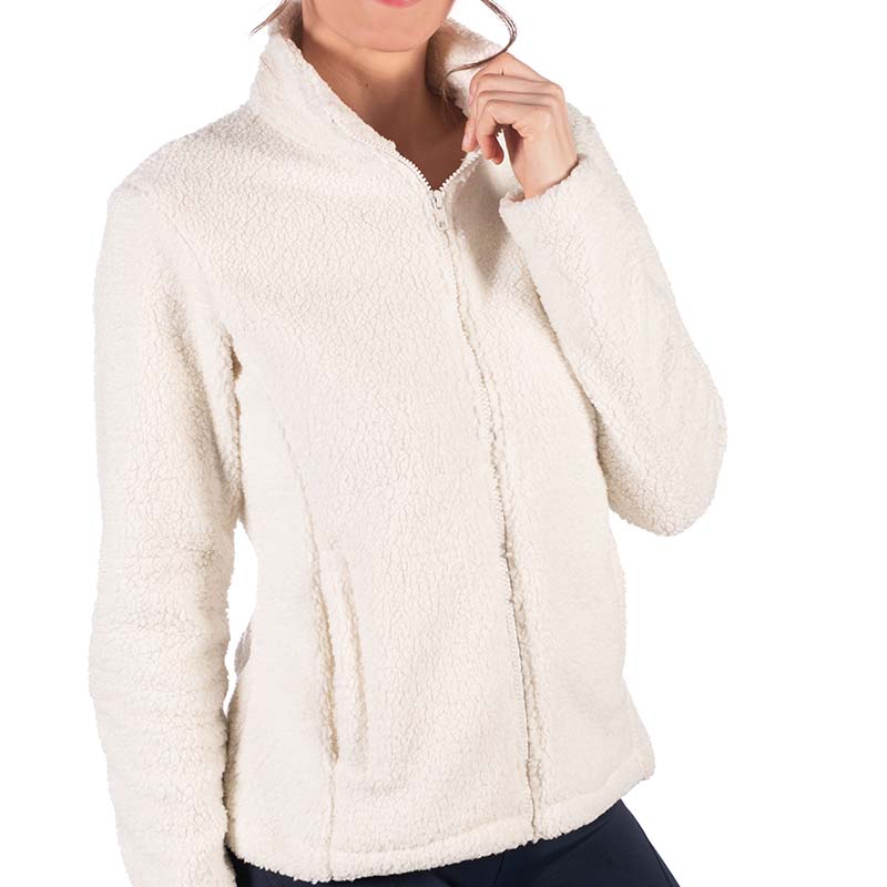 Giacca in pile da donna in stile pelliccetta HKM  - 3437