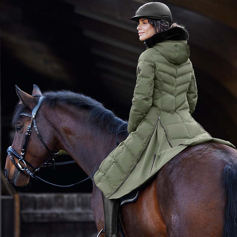 Cappotto lungo da equitazione modello Saphira - 26171