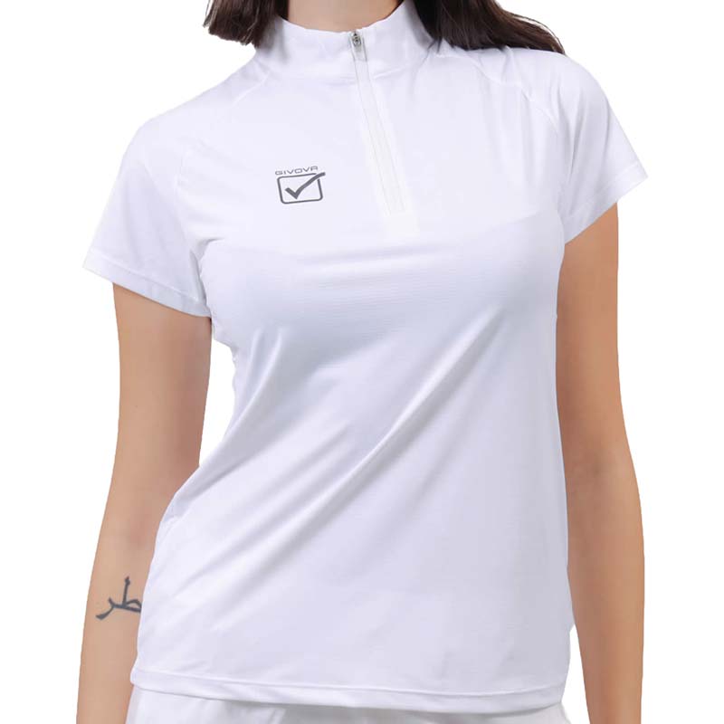Polo da Gara Donna GIVOVA a Manica Corta - 3413