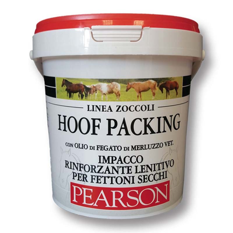 Hoof packing pearson 1000 ml - impacco rinforzante zoccoli e fettone