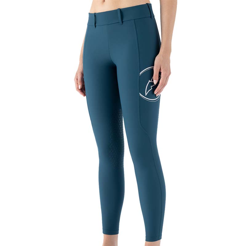 Leggings Knee grip donna Equiline mod. Evrakh a vita alta - 9289