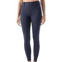 LEGGINGS DONNA EQUILINE CARBEK CON TASCA E GRIP AL GINOCCHIO