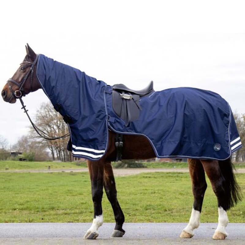 Coperta antipioggia Riflettente HKM con collo staccabile - 0662