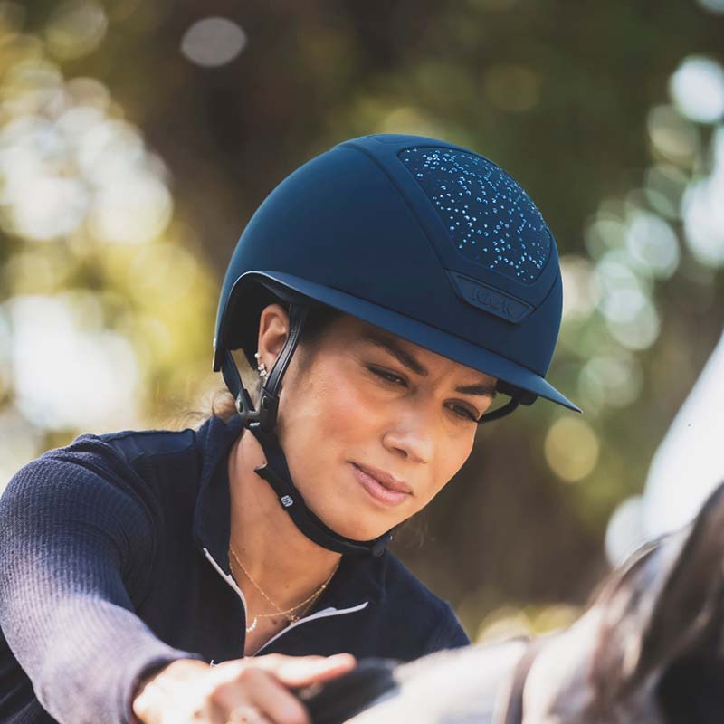 Casco equitazione KASK Star Lady ANIMA Vibe - calotta con Swarovski - 3463