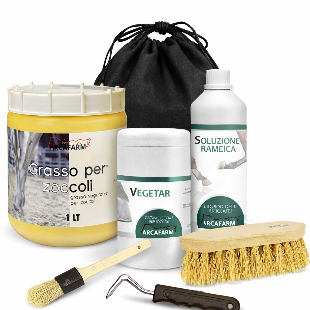 Kit Cura Zoccoli dei Cavalli Arcafam 
