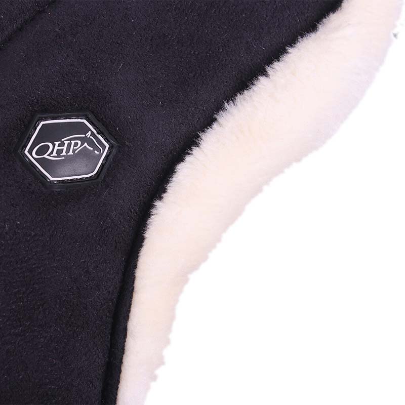 Bareback con maniglia QHP con agnellino sintetico - 5098