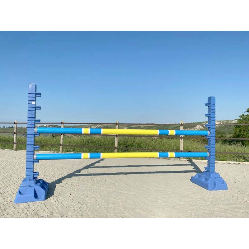 Barriera in legno multicolore per ostacoli da 3 metri  - 6507