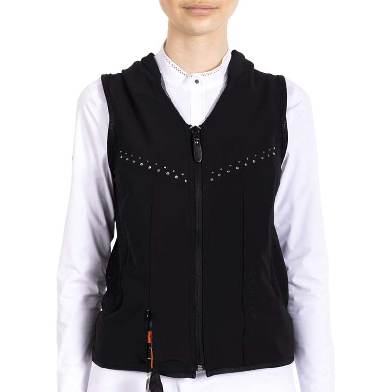 Bustino airbag freejump modello crystal con brillantini