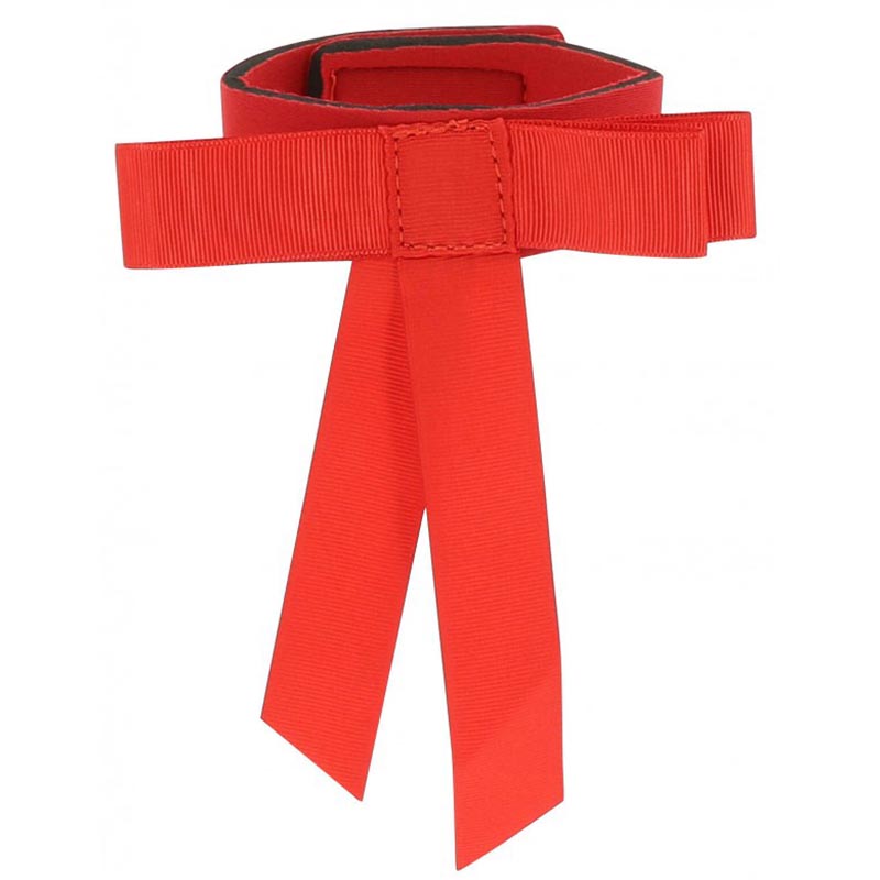 Fiocco Rosso di avvertimento per coda cavallo