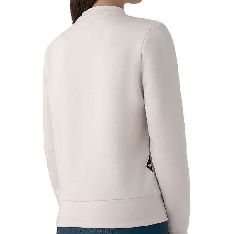 Felpa girocollo Equiline mod. Ezzy in Pile con logo Color - 9207