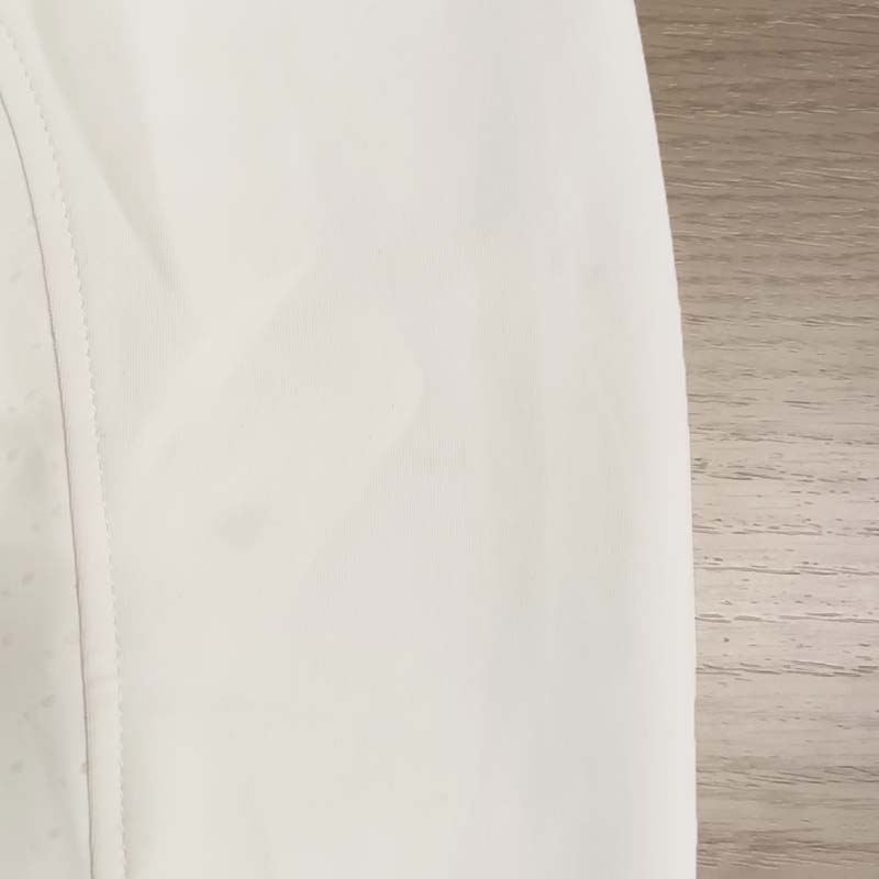 B-CHOICE | Pantaloni Equitazione Donna con Full Grip CLAUDINE Equitheme (BIANCO, 46) - B2217